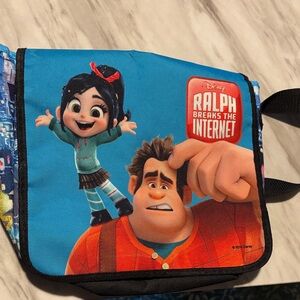 Disney Blue and Orange Ralph Breaks the Internet Bag